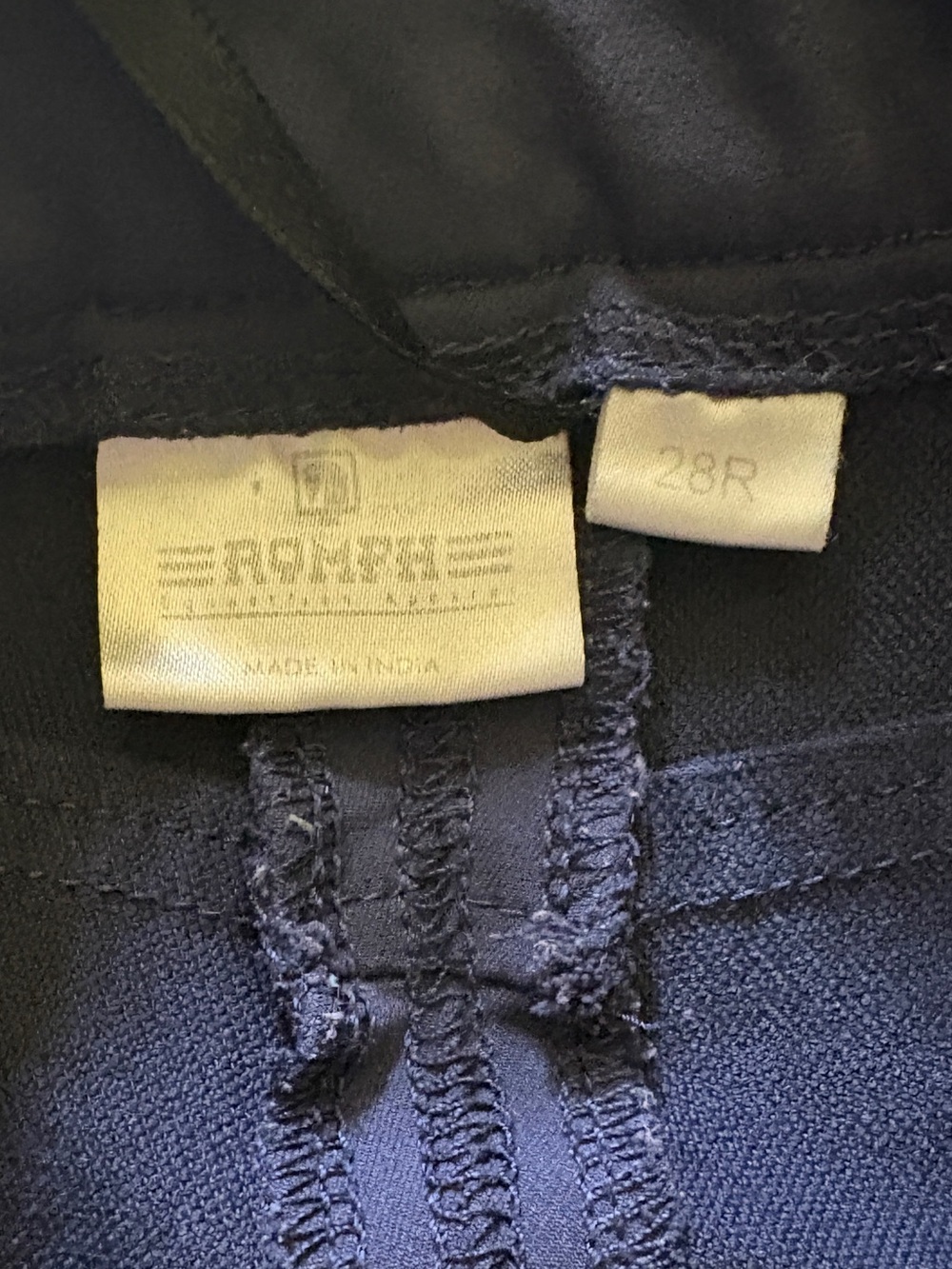 ROMFH Navy Riding Breeches 28R - Picture 3 of 5